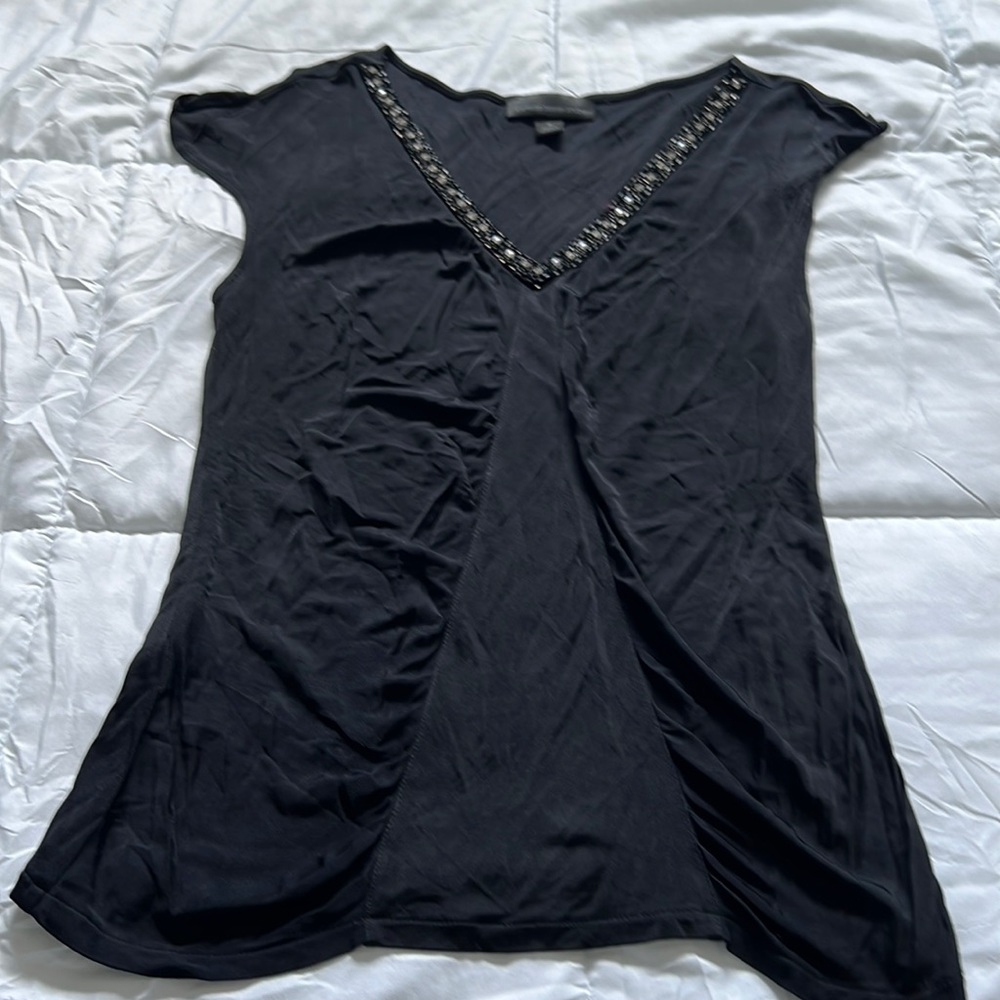 Express rhinestone embellished shirt